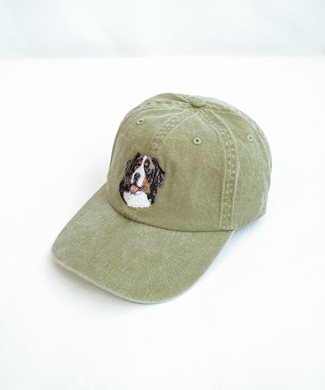 PORT and COMPANY(ポートアンドカンパニー) Dog Embroidery Cap ドッグ