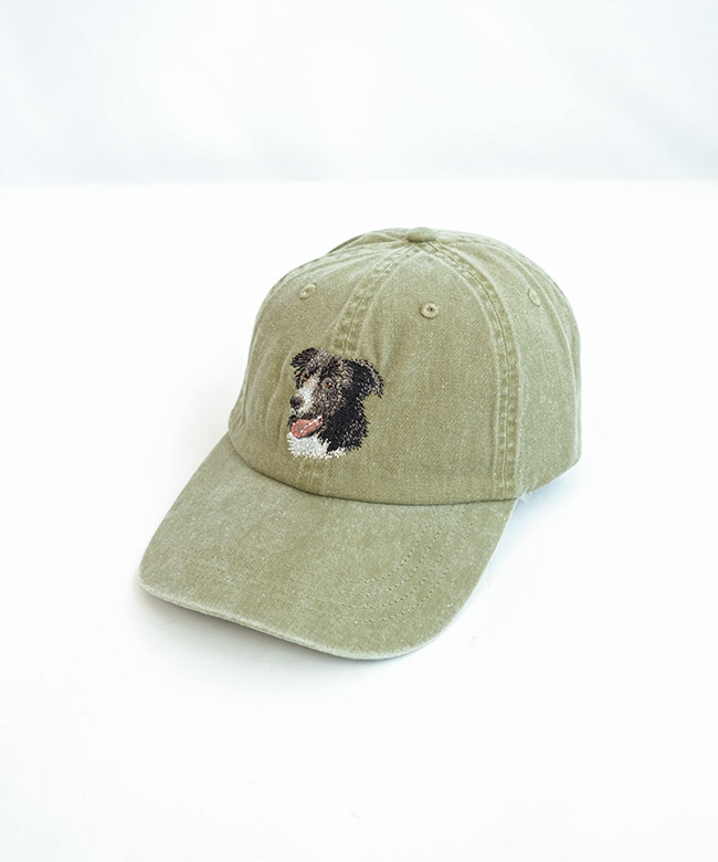 PORT and COMPANY(ポートアンドカンパニー) Dog Embroidery Cap ドッグ
