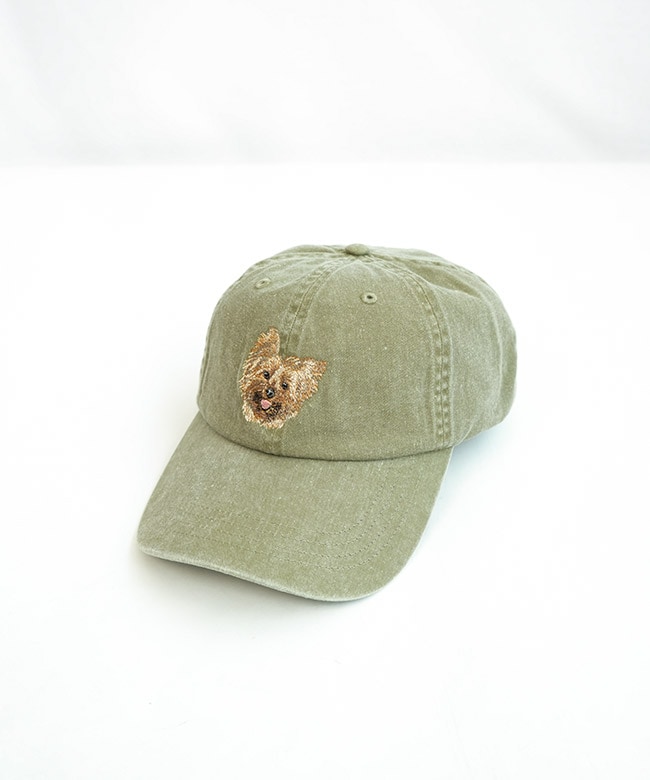 PORT and COMPANY(ポートアンドカンパニー) Dog Embroidery Cap ドッグ