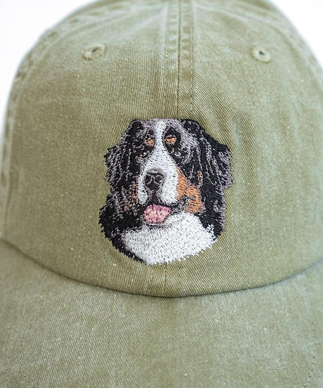 PORT and COMPANY(ポートアンドカンパニー) Dog Embroidery Cap ドッグ