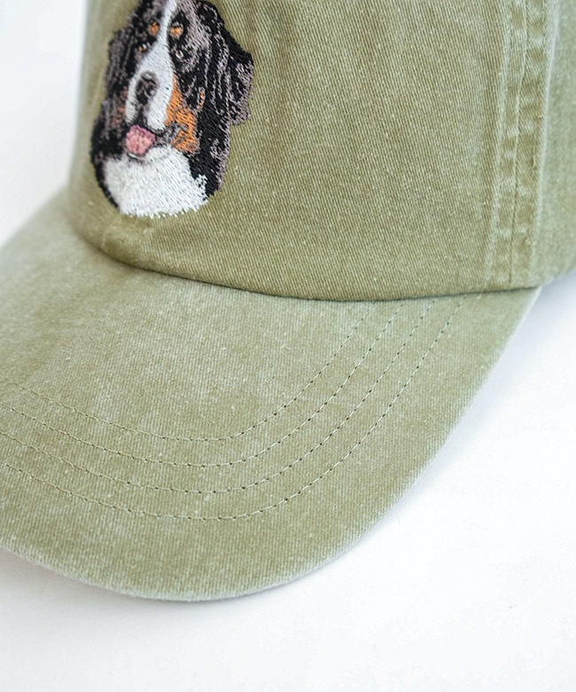 PORT and COMPANY(ポートアンドカンパニー) Dog Embroidery Cap ドッグ