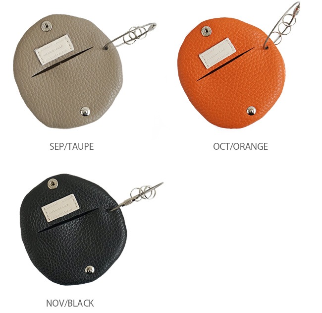 T2765]【保存袋付き】TIDE WAY(タイドウェイ)MONTH PUDDLE KEY HOLDER