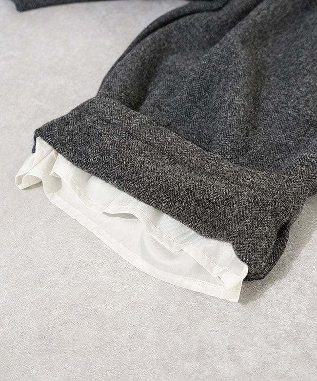 DR-FR1603PF]FIRMUM(フィルマム) ギャザーワイドパンツ ボトムス ユニ