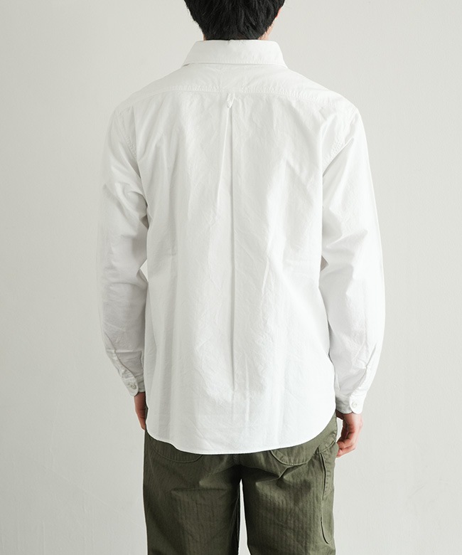 ◇DANTON(ダントン) ROUND COLLAR P.O. SHIRTS L/S ラウンドカラープル