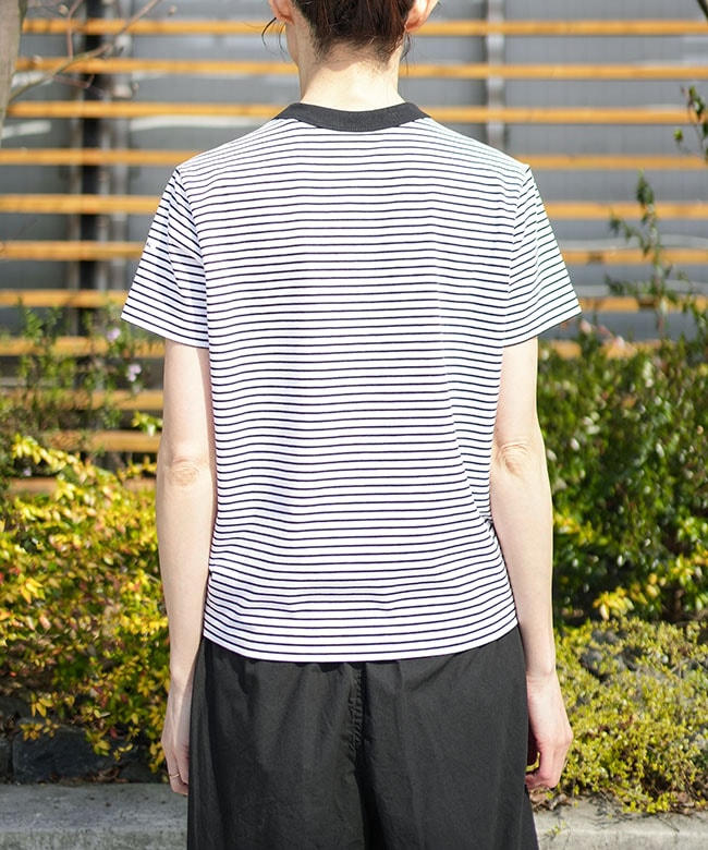 OR-C0415CCF]ORCIVAL(オーチバル/オーシバル) CREW NECK S/S P.O.