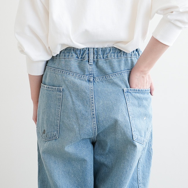 A12302]HARVESTY(ハーベスティ)BIG PAINTER DENIM PANTS/ビッグ