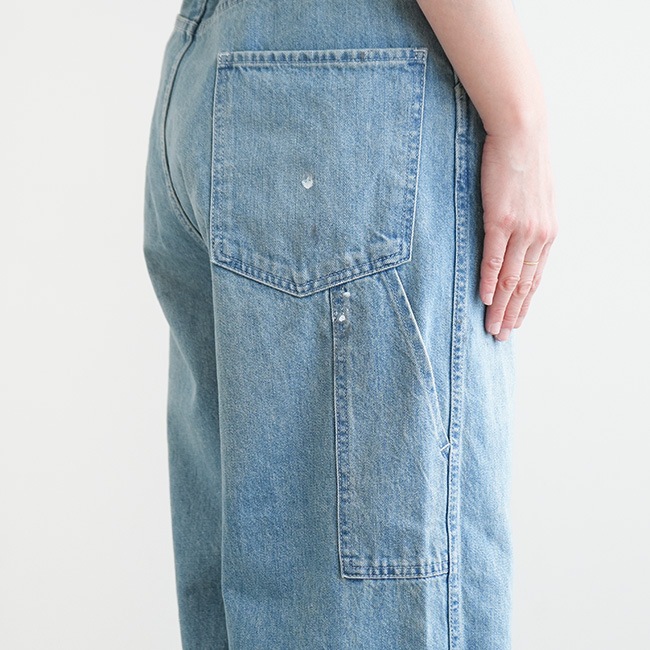 HARVESTY ハーベスティ　ビッグペインターパンツ　ペンキ加工　¥25300 BIG PAINTER DENIM PANTS ビッグペインターデニムパンツ A12302