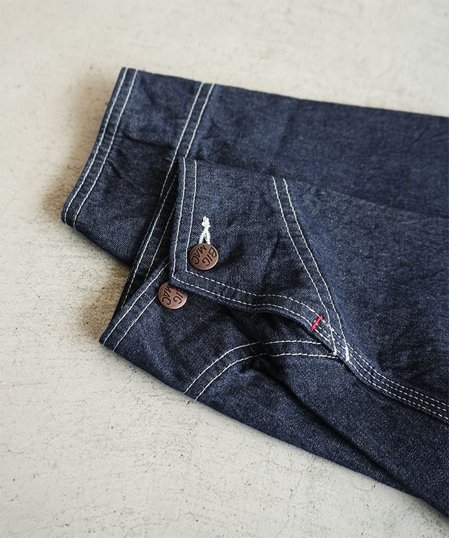 BIG-217-O]BIG MAC(ビッグマック) DENIM COVERALL デニムカバーオール