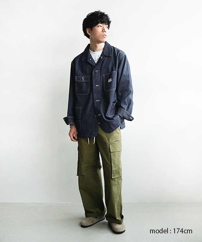 BIG-217-O]BIG MAC(ビッグマック) DENIM COVERALL デニム