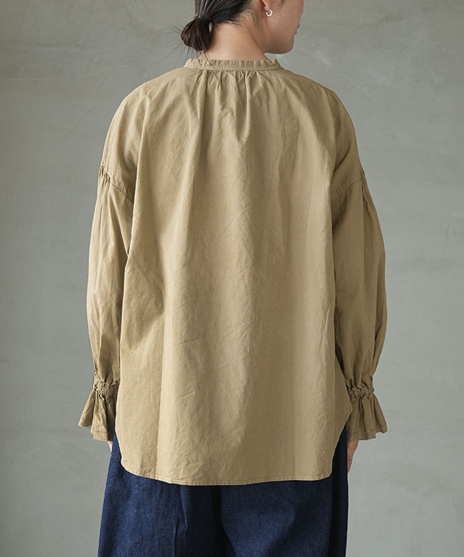 SALE 20%OFF】[8255T-015]grin(グリン)CLキャンブリックピコ刺繍SH