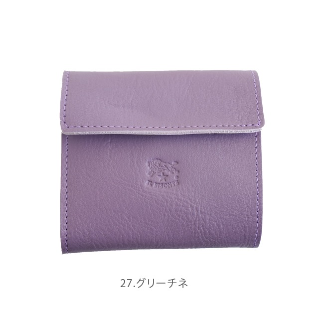 未使用✨ イルビゾンテ 折財布 コンパクトウォレット 2023ss グリーチネ IL BISONTE イルビゾンテ 財布 二つ折り SBW023 コンパクト