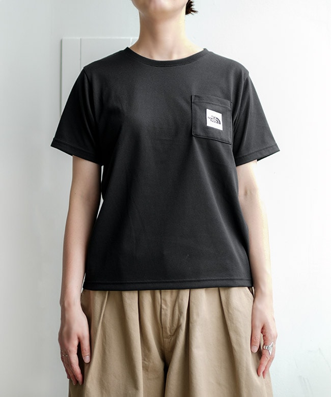 ◇THE NORTH FACE(ザ・ノース・フェイス) S/S Square Logo Pocket Tee