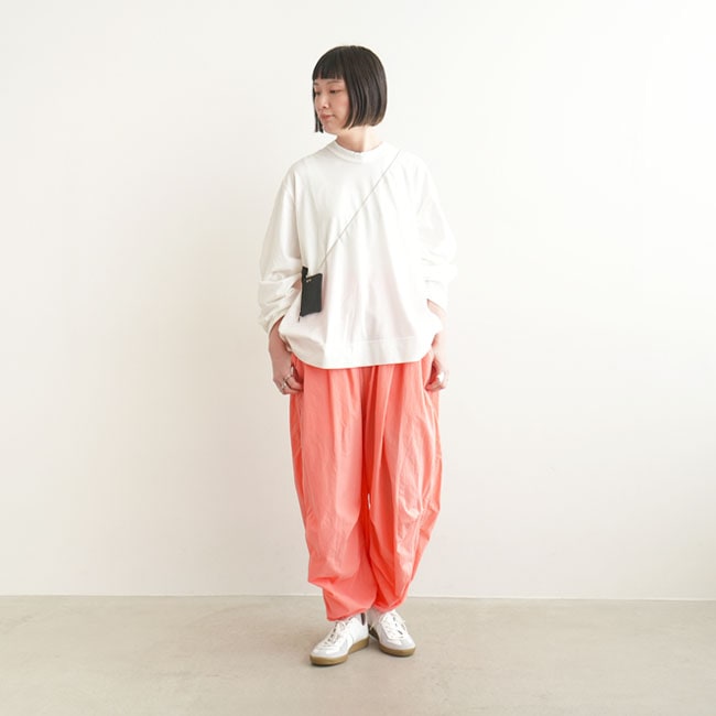 FIRMUM(フィルマム) ギャザーワイドパンツ FCOVPT ボトムス ワイド