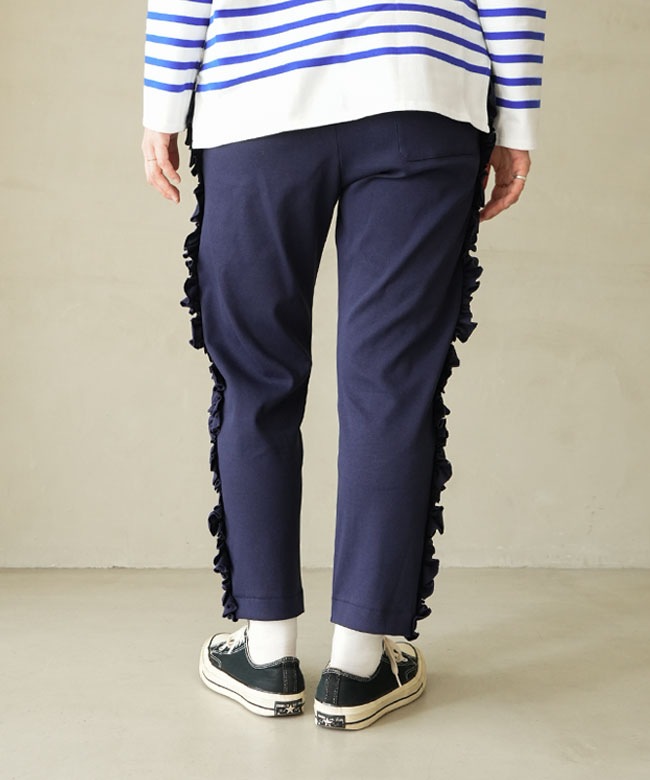 ロドリリオン コットン スワロー フリル サイド パンツ Rhodolirion(ロドリリオン) Swallow Frill Side Pant スワローフリル