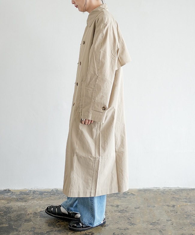 VC-2706] Veritecoeur(ヴェリテクール) C/Nダブルブレストコート