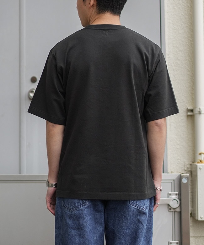 大人気！blurhms/ブラームス半袖Ｔシャツワイド【bd PRINT】黒３ 大人気！blurhms/ブラームス半袖Tシャツワイド【bd PRINT】黒3
