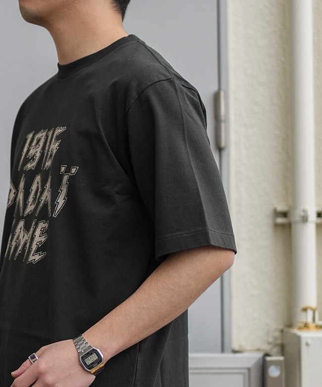 Blurhms ROOTSTOCK(ブラームスルートストック) Tシャツ bROOTS25S33B]blurhms ROOTSTOCK(ブラームスルートストック