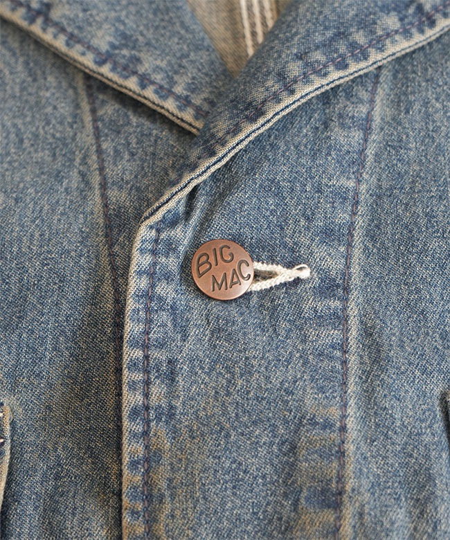 BIG MAC(ビッグマック) DENIM COVERALL デニムカバーオール メンズ