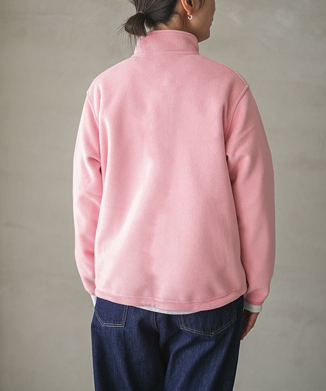 エルエルビーン ウォームアップジャケット ブルゾン フリース ピンク L 90s アメリカ製 L.L.Bean エルエルビーン ウォームアップ