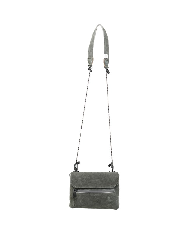 AS2OV(アッソブ) WATER PROOF SUEDE Sacoche Wallet ウォーター 