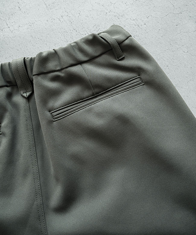 Curly&Co.(カーリー) SOLID DOUBLE-KNIT TAPERED PANTS ソリッド