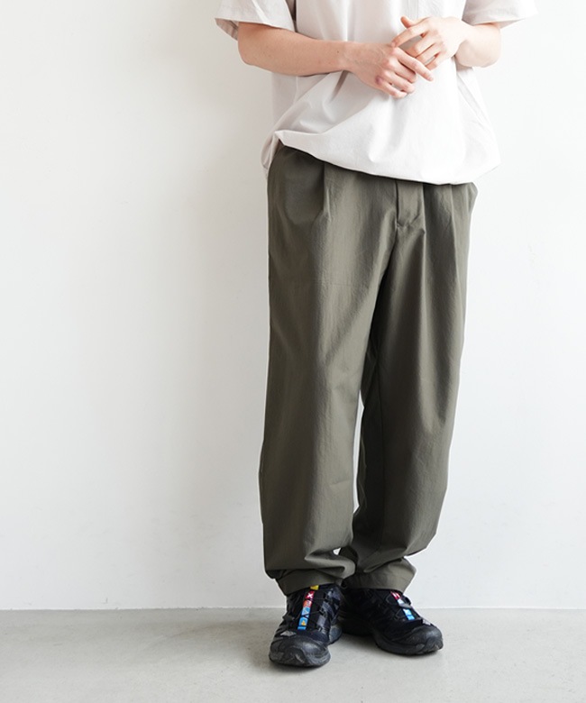 NANGA(ナンガ) DotAir COMFY TUCK TAPERED PANTS ドットエア