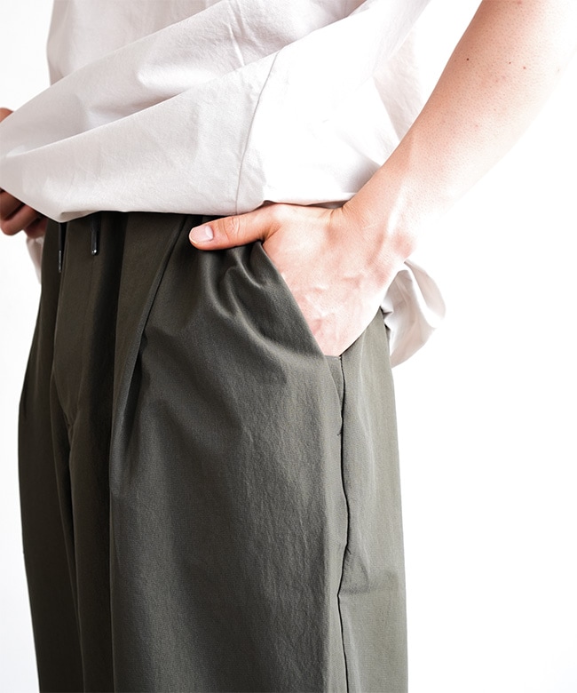 NANGA(ナンガ) DotAir COMFY TUCK TAPERED PANTS ドットエア
