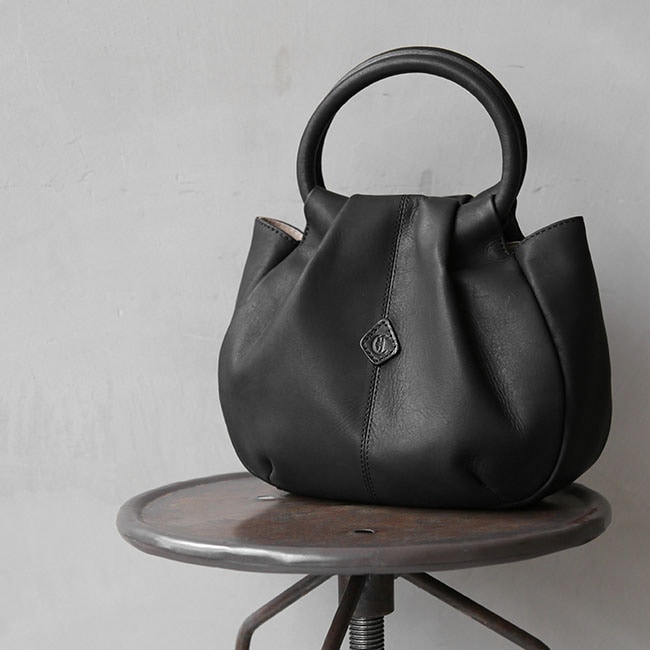 CL3501]【保存袋付き】CLEDRAN(クレドラン) ROUND HANDLE TOTE