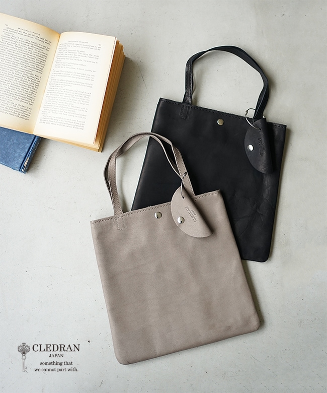 CL3709]【保存袋・キーリング付き】CLEDRAN(クレドラン)MILL TOTE