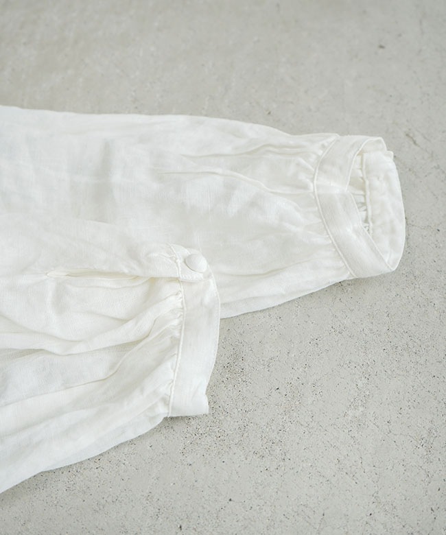 1000315]ICHI Antiquites(イチアンティークス) フレンチリネンシャツ