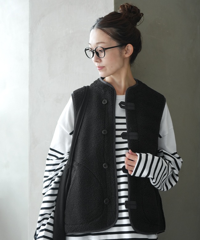 SALE 30%OFF】[7244V-001]NATURAL LAUNDRY(ナチュラルランドリー)ボア 