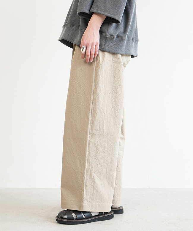 ヴェリテクール リネンワイドパンツ veritecoeur リネン ハカマパンツ