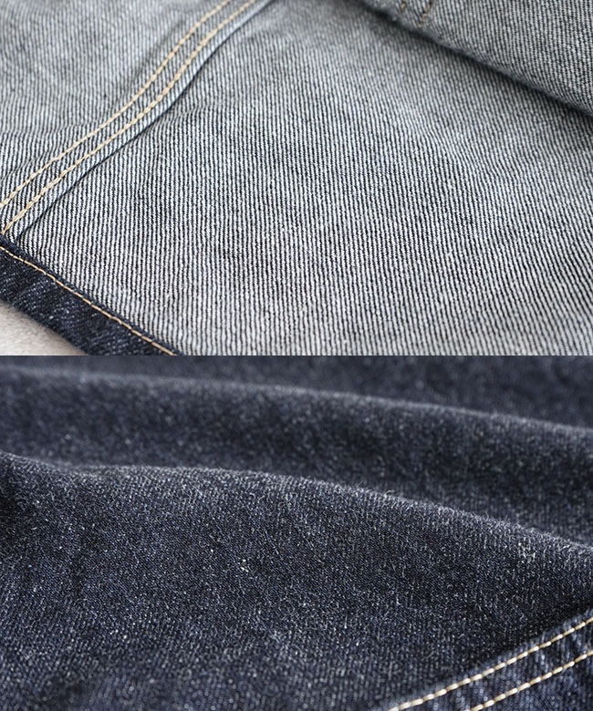 ST-186]Veritecoeur(ヴェリテクール) ノーカラーデニムカバーオール