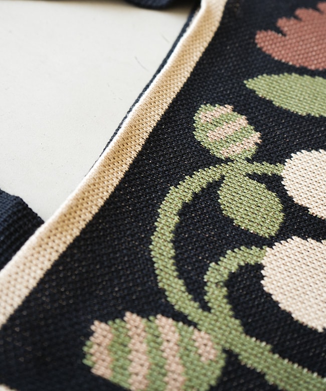 33-25254]French Bull(フレンチブル) スウィングバッグ ニットバッグ