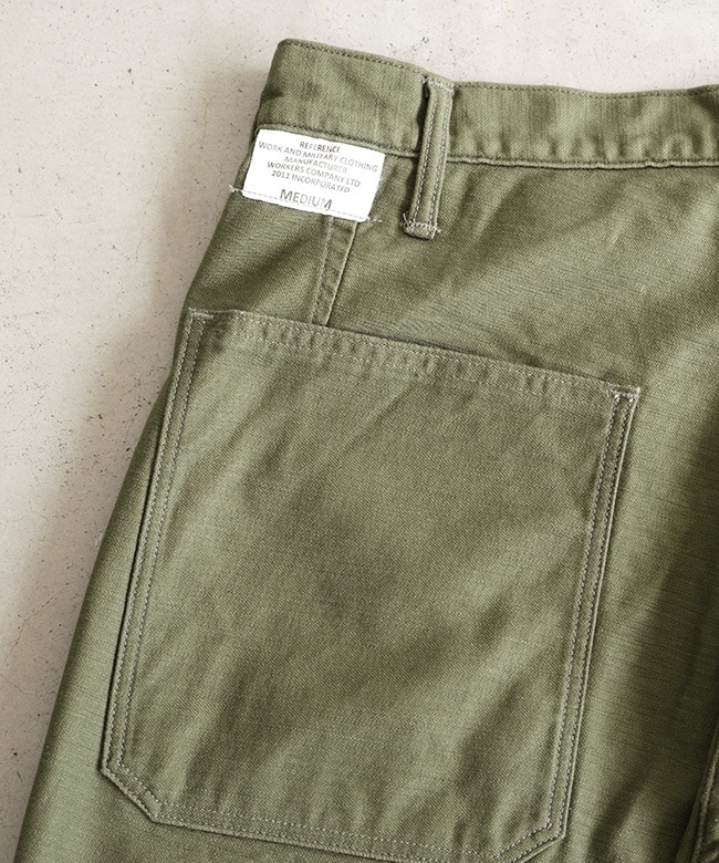 VINTAGE NAVYベイカーワークパンツ フロントボタン式 40~50年代 ビンテージ40's☆U.S.NAVYメタルボタンデニムベイカーパンツW72cm