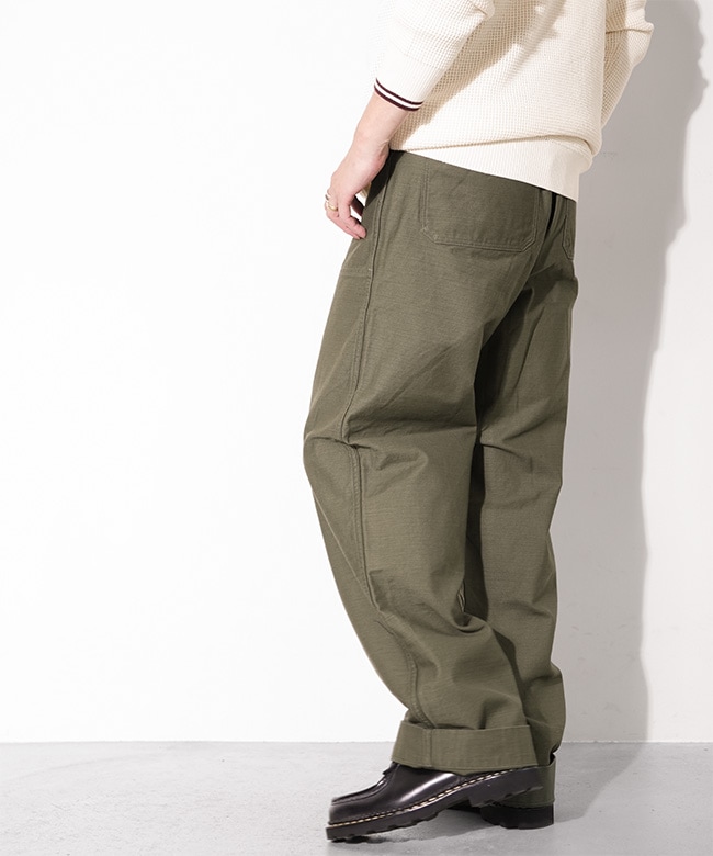 2508IE1]WORKERS(ワーカーズ) USN Baker Vintage Fit U.S.NAVY