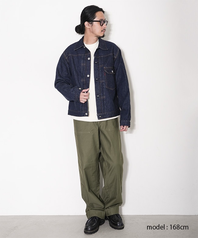 2508IE1]WORKERS(ワーカーズ) USN Baker Vintage Fit U.S.NAVY