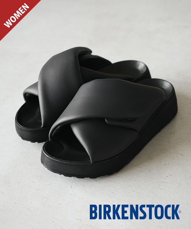 ルイヴィトンブラック クロスストラップ サンダル 1030562]BIRKENSTOCK(ビルケンシュトック) Theda Cross Strap テダ
