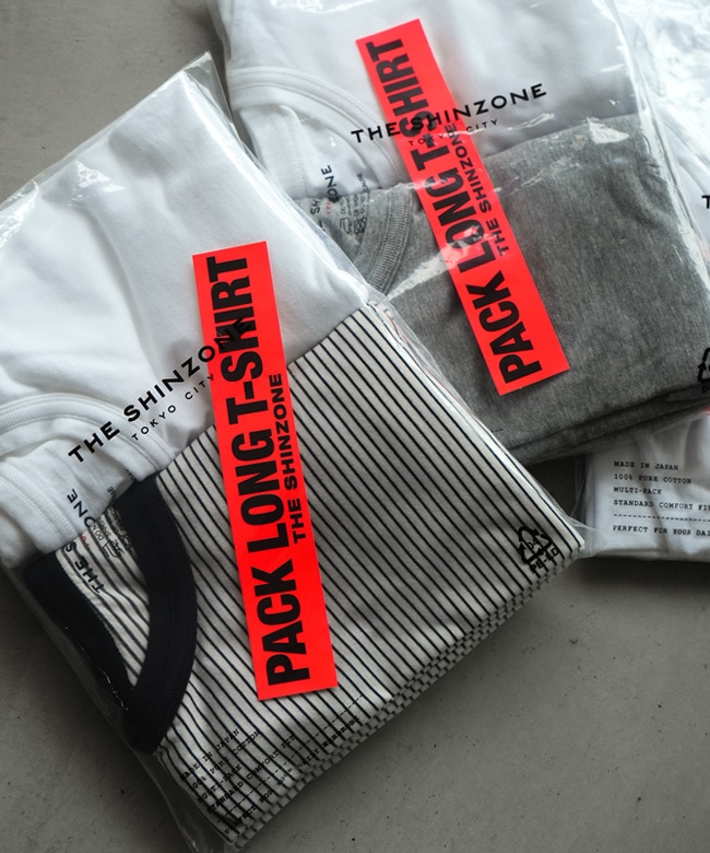 24AMSCU04]【2枚組】THE SHINZONE(ザ シンゾーン) PACK LONG SLEEVE