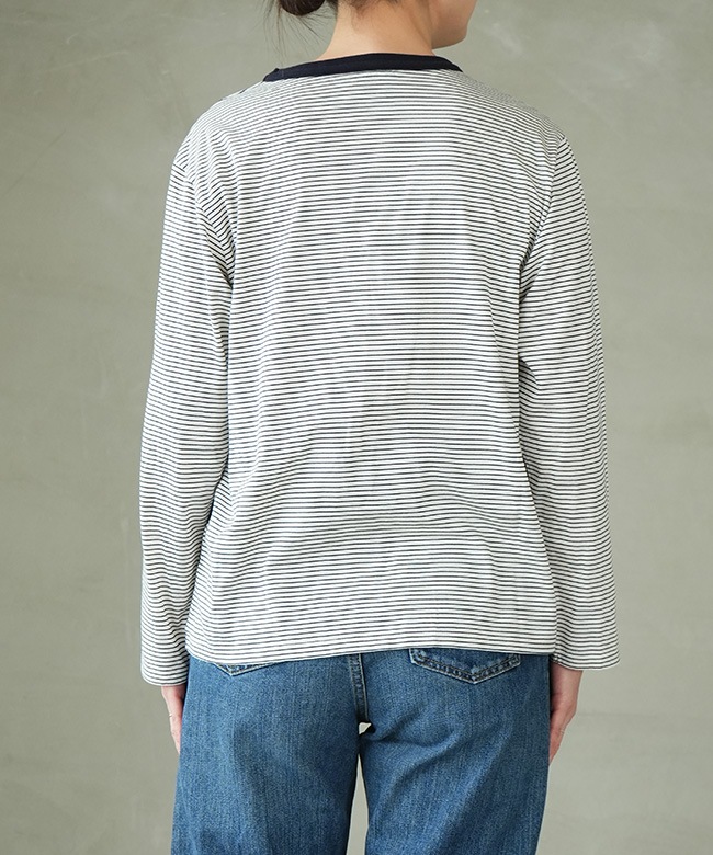 24AMSCU04]THE SHINZONE(ザ シンゾーン) PACK LONG SLEEVE TEE