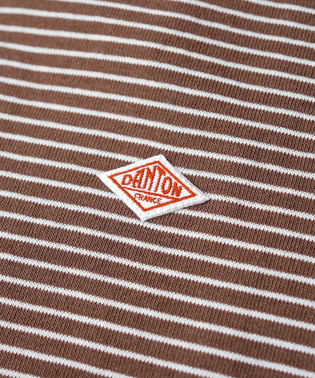 ◇DANTON(ダントン) ストライプロングスリーブTシャツ/メンズ/トップス
