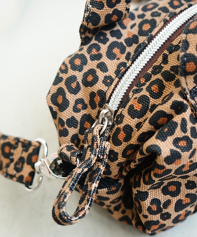 repetto(レペット)Leopard Mini Duffle bag レオパードミニダッフル
