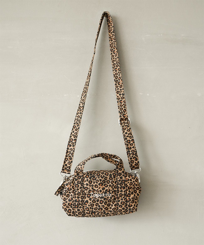 repetto(レペット)Leopard Mini Duffle bag レオパードミニダッフル