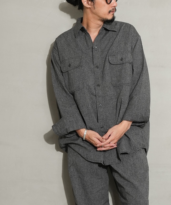 N.HOOLYWOOD(エヌハリウッド)×BIG MAC (ビックマック)BLACK CHAMBRAY
