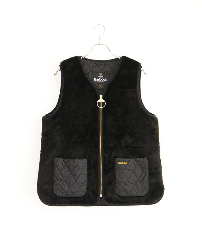 Barbour(バブアー) KARIN FAUX FUR GILET カリンフェイクファージレ
