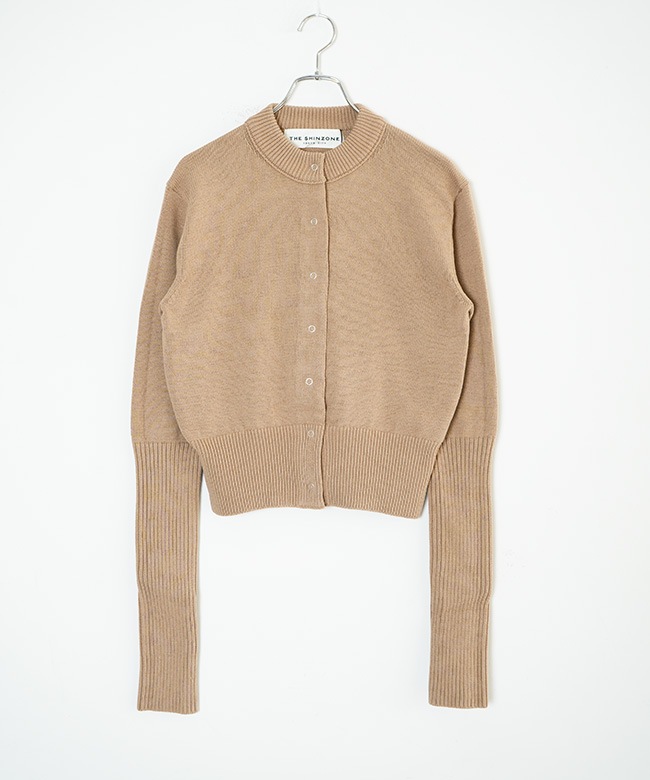 THE SHINZONE ロングリブカーディガン アイボリー 新色登場】COTTON LONG RIB CARDIGAN – Shinzone