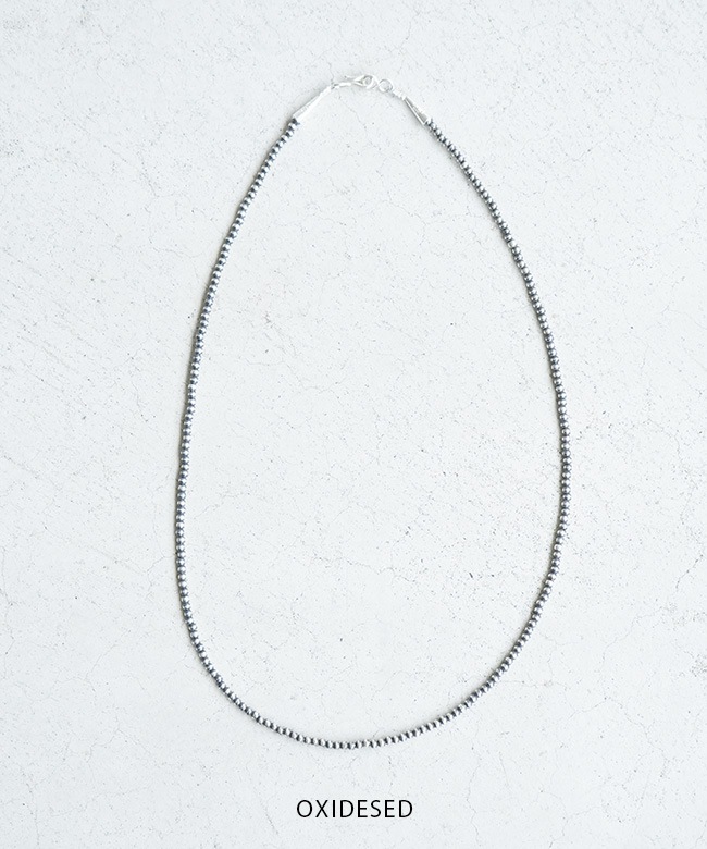 ERICKA NICOLAS BEGAY ネックレス　燻　3mm 60㎝ ERICKA NICOLAS BEGAY ネックレス 燻 3mm 60㎝ ERICKA NICOLAS BEGAY