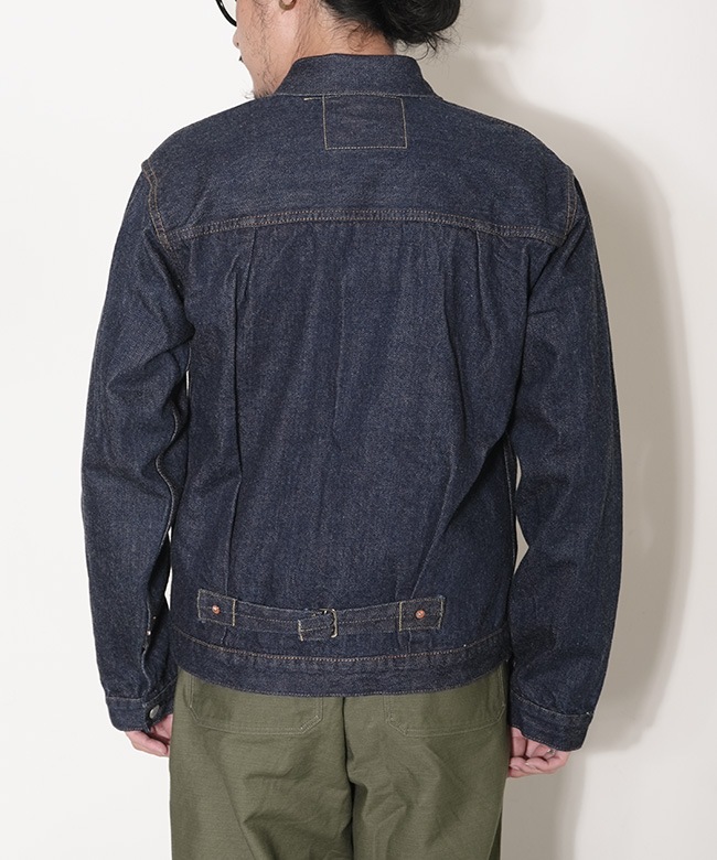 Adonisis/デニムジャケット/パールフラワー襟付き/36サイズ 2508ID1]WORKERS(ワーカーズ) Lot 857 XX メンズ デニム