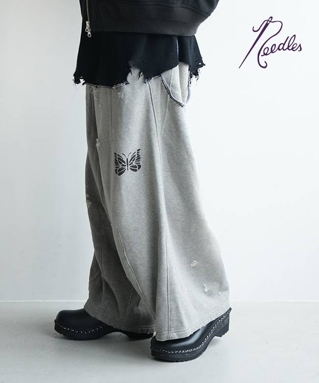 RW337]NEEDLES(ニードルズ)Deconstructed H.D. Sweat Pant デ