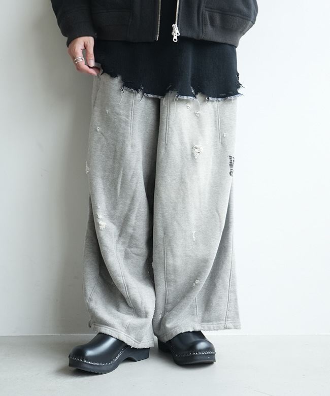 NEEDLES(ニードルズ)Deconstructed H.D. Sweat Pant デコンストラク